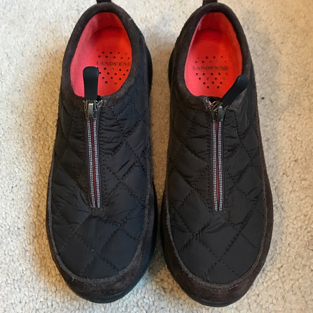 Lands End comfy hiking shoes